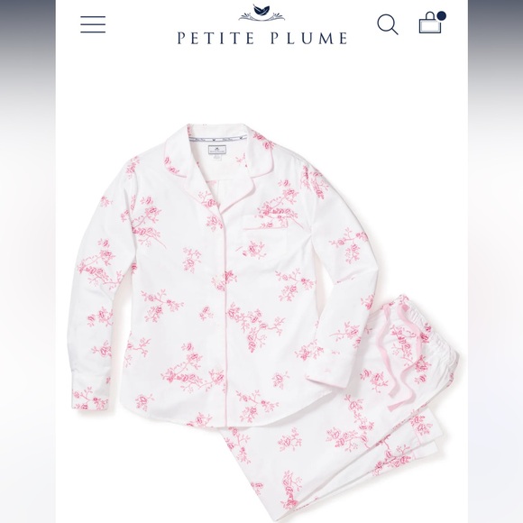 Petite Plume Cotton Pajama Set - Picture 3 of 6